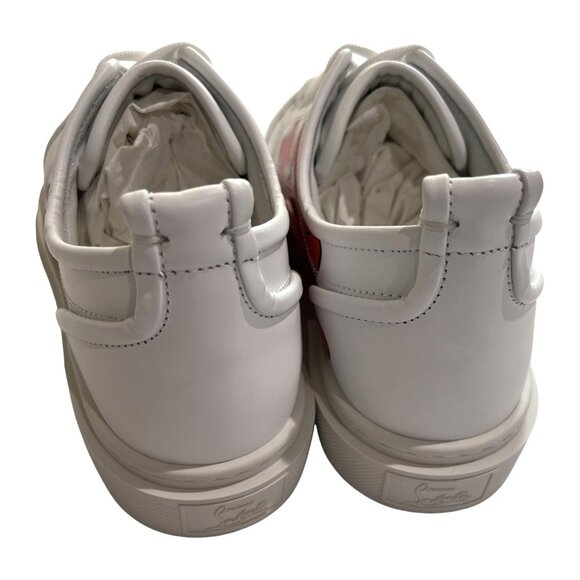 Christian Louboutin x Shun Sudo Adolon Donna Button Flower Sneakers in White - Picture 8 of 9